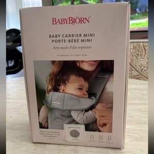 BabyBjörn Carrier Mini in Charcoal